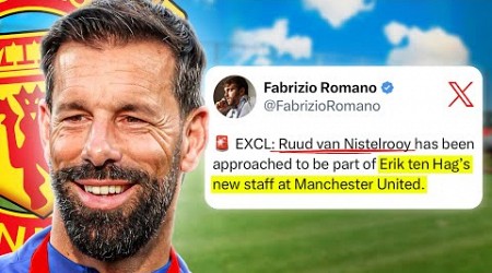 INEOS Approach Van Nistelrooy To JOIN Manchester United: Ten Hag&#39;s NEW Assistant?