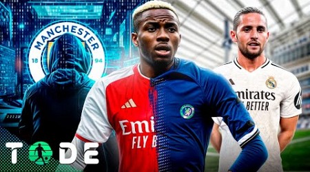 HACKER AMEAÇA MANCHESTER CITY l OSIMHEN + BARATO l REAL de olho em RABIOT