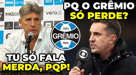 ⚽️ RENATO GAÚCHO TEM DISCUSSÃO QUENTE COM REPÓRTER APÓS TER A QUALIDADE DO TRABALHO QUESTIONADA