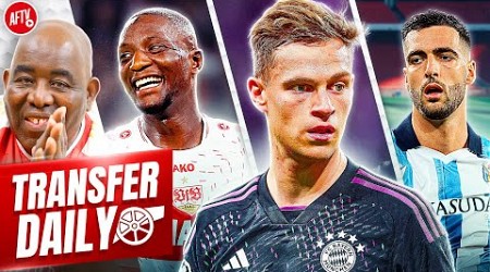 Kimmich Considers Arsenal Move, Battle For Bundesliga Striker &amp; Bid For Left Back! | Transfer Daily