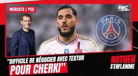 Mercato / PSG : “Difficile de négocier avec Textor pour Cherki”, explique Rothen