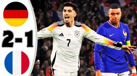 Mbappé vs Kai Havertz - Germany vs France 2-1 | Extended Highlights &amp; Goals - 2024 HD