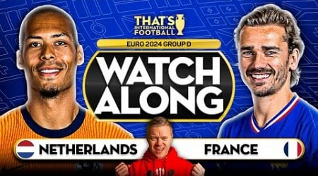 NETHERLANDS vs FRANCE EURO 2024 Watchalong Mark GOLDBRIDGE LIVE