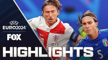 Croatia vs. Italy Highlights | UEFA Euro 2024