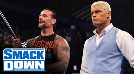 Cody Rhodes prevents a Bloodline attack on CM Punk: SmackDown highlights, June 21, 2024