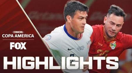 United States vs. Bolivia Highlights | 2024 Copa América