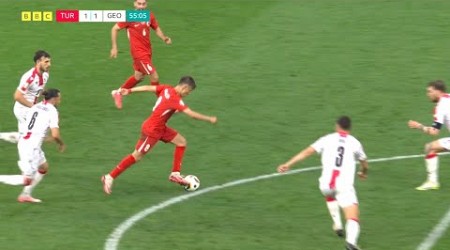 Arda Güler is Amazing vs Georgia | Euro 2024