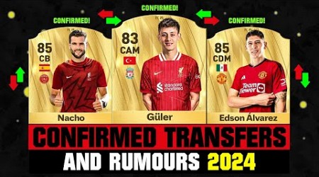 FIFA 25 | NEW CONFIRMED TRANSFERS &amp; RUMOURS! 