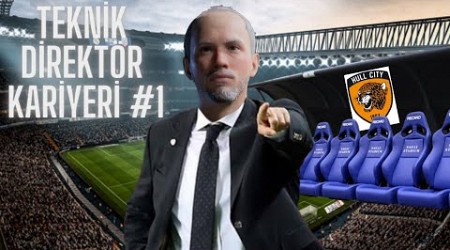 HULL CITY&#39;İ PREMIER LİGE ÇIKARTMAYA GELİYORUM!!!-FC 24 TEKNİK DİREKTÖR KARİYERİ#1