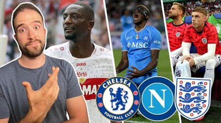 Guirassy to Chelsea Is OFF | Napoli LOWER Osimhen Release Clause? | Southgate To Bench Palmer AGAIN!