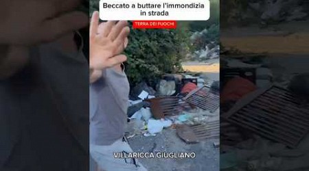 Beccato uomo adulto a buttare rifiuti radioattivi a Napoli 