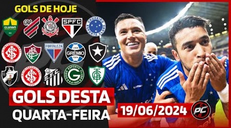 ⚽️ TODOS OS GOLS DESTA QUARTA 19/06/2024 GOLS DE HOJE, GOLS DO DIA, GOLS DA RODADA (COMPLETO)