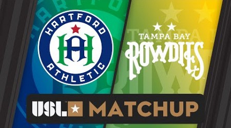 6.21.2024 | Hartford Athletic vs. Tampa Bay Rowdies - Game Highlights
