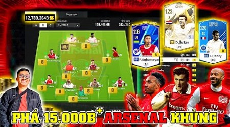 Lại Phá 13.000 Tỷ BP Tươi I Love Xây Dựng Siêu Đội Hình ARSENAL CỰC KHỦNG Với Suker ICON TM +5