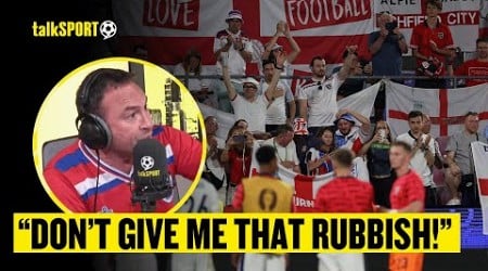 Jason Cundy CLASHES With This England Fan Who BOOED The Players After 0-0 Draw Against Slovenia! 