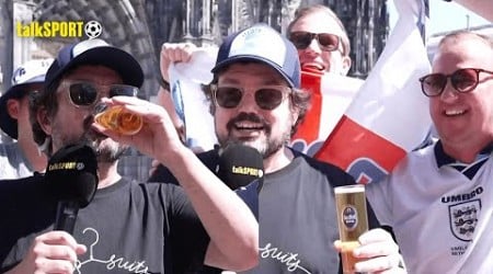 England Fans AMBUSH Charlie Baker In Cologne Ahead Of EURO 2024 Match Against Slovenia 