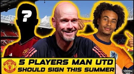 5 Players Man Utd Should Sign In The Summer...