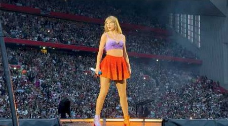 TAYLOR SWIFT ERAS TOUR (Front Row View) Live in Edinburgh &amp; Liverpool (7 &amp; 14 June 2024)