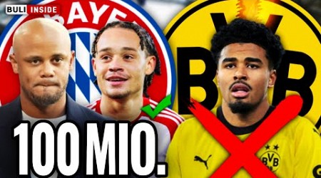 FC BAYERN vor 100 Mio.-TRANSFER! BVB-Transfer von MAATSEN GEPLATZT!