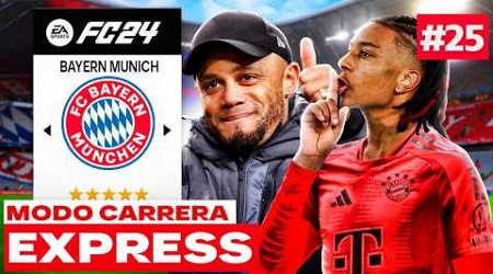 KOMPANY RECONSTRUYE al BAYERN! | FC 24 Modo Carrera Express: Bayern Munich #26