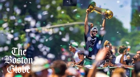 2024 Celtics championship parade: Sights and sounds from Boston