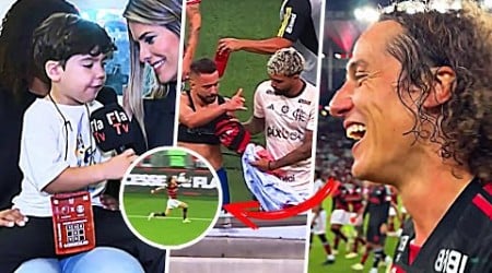 BASTIDORES DO FLAMENGO CONTRA O BAHIA: TOTÓI NA ENTREVISTA, GABI TROCA CAMISA COM ER E GOL NO FIM!