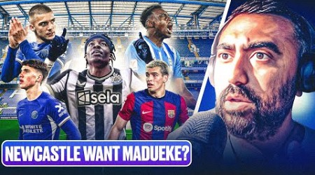 Newcastle WANT Madueke? Marc Guiu To Chelsea FINAL STAGE! Casadei To Be SOLD? Alfie Gilchrist LOAN?