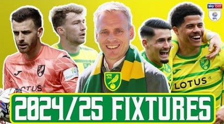LIVE: Norwich City&#39;s 2024/25 fixtures released | The Pink Un