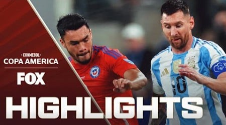 Chile vs. Argentina Highlights | 2024 Copa América