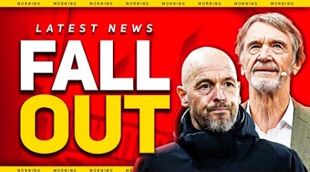 INEOS &quot;FUMING&quot; with TEN HAG! CHIESA &amp; CALAFIORI Transfer Move? Man Utd Transfer News