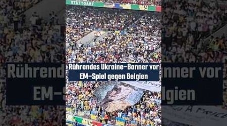 Rührende Geste der Ukraine-Fans #euro2024 #shorts