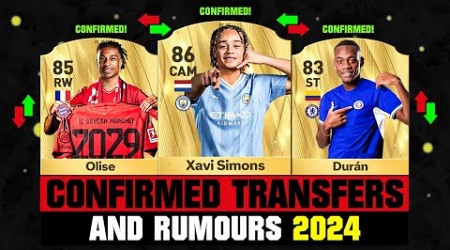 FIFA 25 | NEW CONFIRMED TRANSFERS &amp; RUMOURS! 