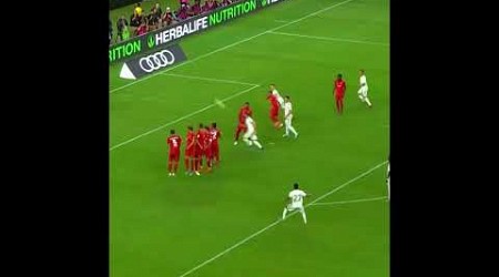 rodrygo freeakick vs bayern munchen 