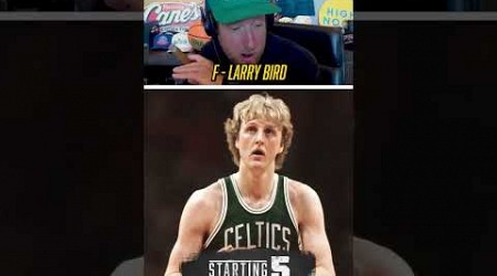 Dave Portnoy’s ALL TIME Celtics starting 5 presented by New Amsterdam Vodka