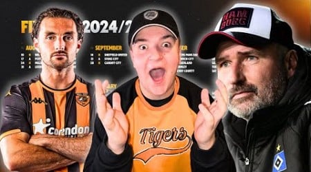 Hull City 2024/25 Fixtures RELEASED