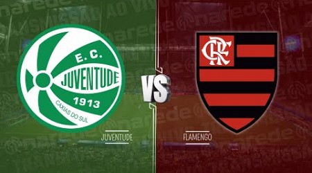 JUVENTUDE X FLAMENGO AO VIVO HOJE DIRETO DO ALFREDO JACONI - TRANSMISSÃO BRASILEIRÃO 2024