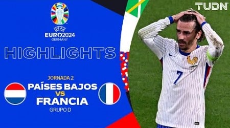 HIGHLIGHTS - Países Bajos vs Francia | UEFA EURO 2024 - J2 | TUDN