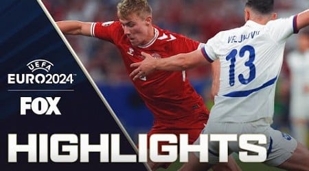 Denmark vs. Serbia Highlights | UEFA Euro 2024