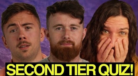 Second Tier Quiz 2024! - Second Tier: A Championship Podcast