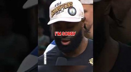 Jaylen Brown lost his ring 