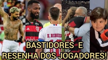 BASTIDORES E RESENHA DOS JOGADORES DO FLAMENGO! PÓS JOGO FLA 2X1 BAHIA! HOMENAGEM EVERTON R. E TOTOI