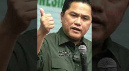 Saat Erick Thohir jadi bahan olok olokan fans Inter Milan 