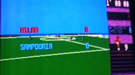 Football Champ (Amiga) | AC Milan vs Sampdoria - Partita di spareggio scudetto - Serie A &#39;90/&#39;91