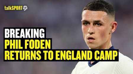 Faye Carruthers CONFIRMS Phil Foden Is Flying Back To Germany To Rejoin The England Camp 