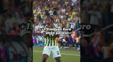 Batshuayi&#39;nin Galatasaray&#39;a maliyeti