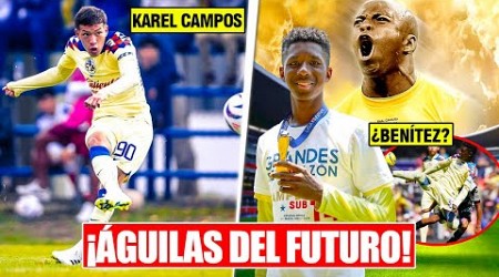 Los 7 NIÑOS DEL AMÉRICA que PUEDEN TRIUNFAR GRACIAS A LA NUEVA REGLA DE MENORES de la LIGA MX