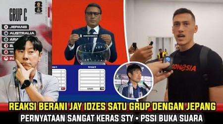 MENTAL KERAS PEMAIN SERIE A! Respons Jay Idzes Usai Satu Grup Dengan Jepang • STY Tegas Tolak Korea