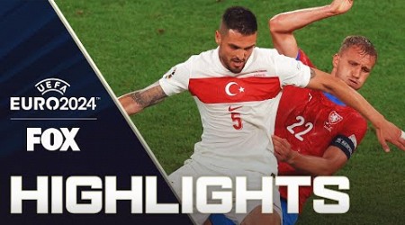 Czechia vs. Türkiye Highlights | UEFA Euro 2024