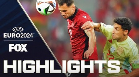 Albania vs. Spain Highlights | UEFA Euro 2024