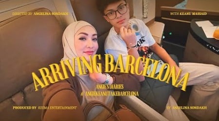 ARRIVING BARCELONA - Mommy Angie dan Keanu Massaid di Barcelona! #AngiesDiary #Vlog